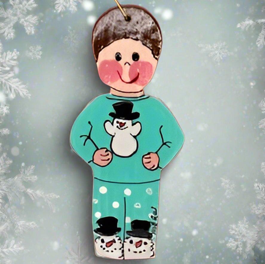 Snowman Pajama Boy - SOLD OUT