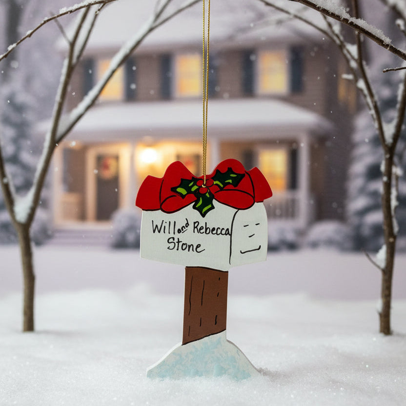 Mailbox with Bow