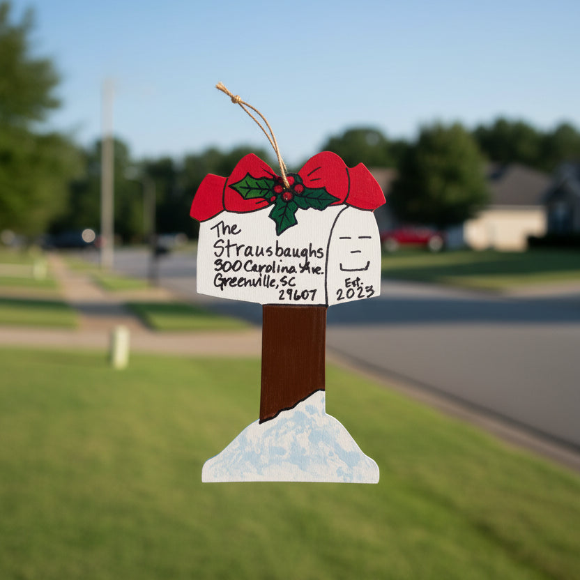 Mailbox with Bow